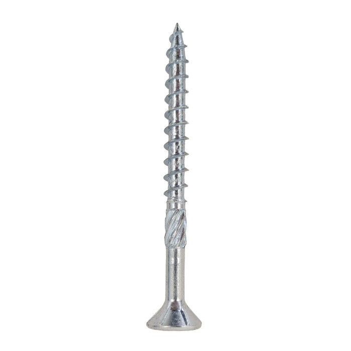 Упаковка шурупов конструкционных Finka Timber Screws CS 5.0x60TX25 голубой цинк, потай 250шт/уп купить в Москве Упаковка шурупов конструкционных Finka Timber Screws CS 5.0x60TX25 голубой цинк, потай 250шт/уп