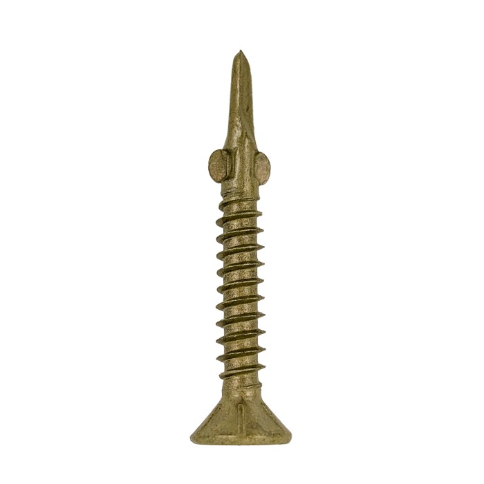 Упаковка шурупов флюгельных Finka Wing Screws 4.8x38TX25 Golden Ruspert 500шт/уп