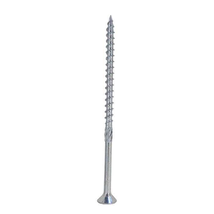 Упаковка шурупов конструкционных Finka Timber Screws CS 5.0x100TX25 голубой цинк, потай 200шт/уп купить в Москве Упаковка шурупов конструкционных Finka Timber Screws CS 5.0x100TX25 голубой цинк, потай 200шт/уп