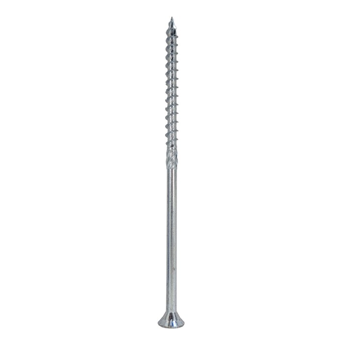 Упаковка шурупов конструкционных Finka Timber Screws CS 8.0x180TX40 голубой цинк, потай 50шт/уп купить в Москве Упаковка шурупов конструкционных Finka Timber Screws CS 8.0x180TX40 голубой цинк, потай 50шт/уп