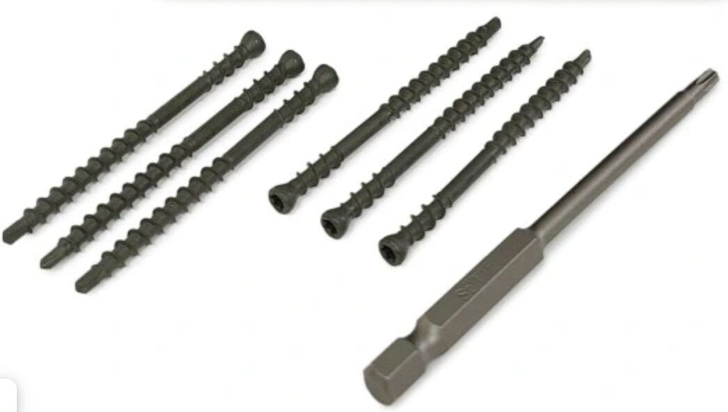 Упаковка саморезов Finka Hidden Deck Screws C4 75мм 350шт/уп