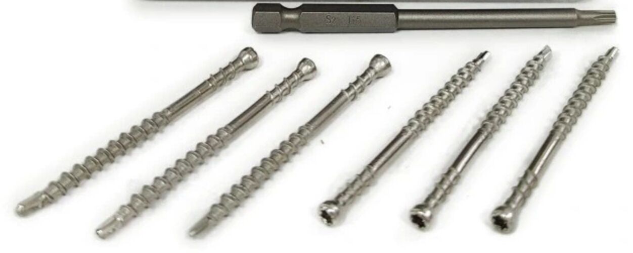 Упаковка саморезов Finka Hidden Deck Screws A2 75мм 350шт/уп