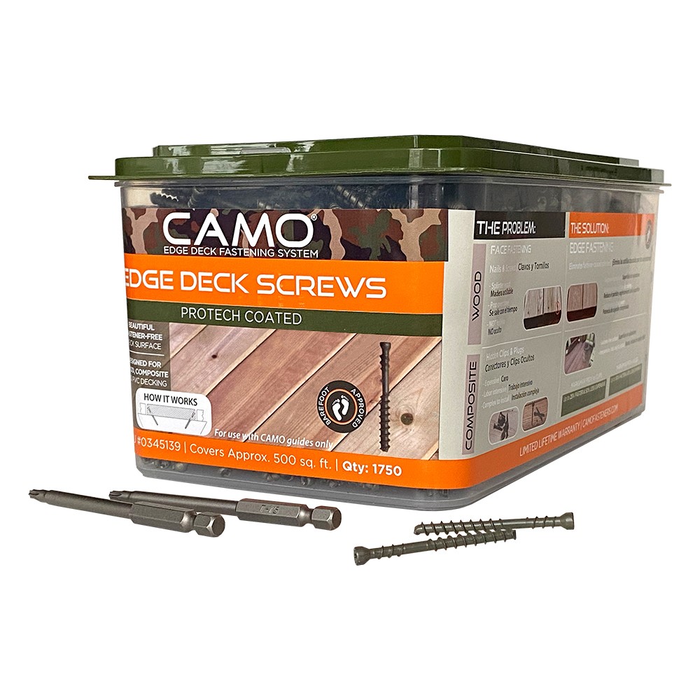 Упаковка саморезов (скрытый крепеж) CAMO ProTech C4 60мм 1750шт/уп купить в Санкт-Петербурге Упаковка саморезов (скрытый крепеж) CAMO ProTech C4 60мм 1750шт/уп