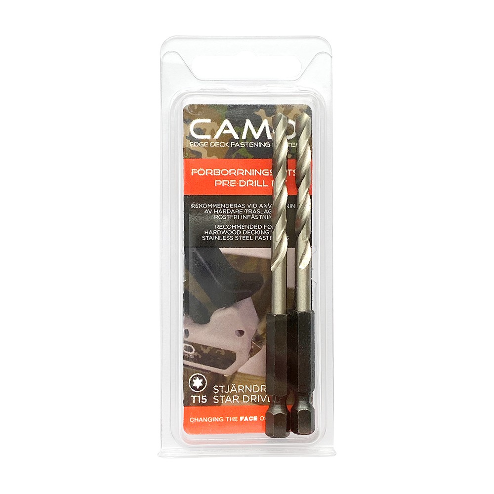 Упаковка сверл CAMO 2шт/уп купить в Санкт-Петербурге Упаковка сверл CAMO 2шт/уп