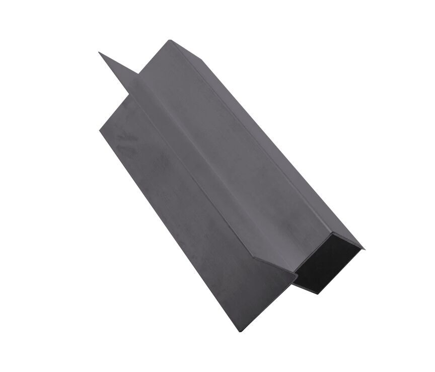 Угол внешний декоративный Lap 25мм L=3м OSFIX, 7024 (темно-серый)