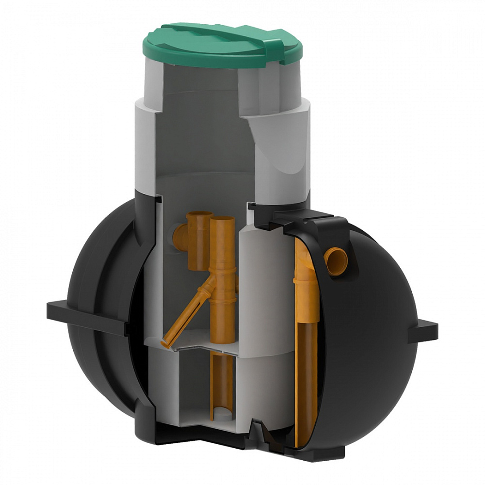 Септик Rostok Мини черный купить в Санкт-Петербурге Септик Rostok Мини черный