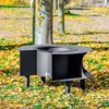 Костровая чаша "Пантеон" 1190х1190х650мм купить в Санкт-Петербурге