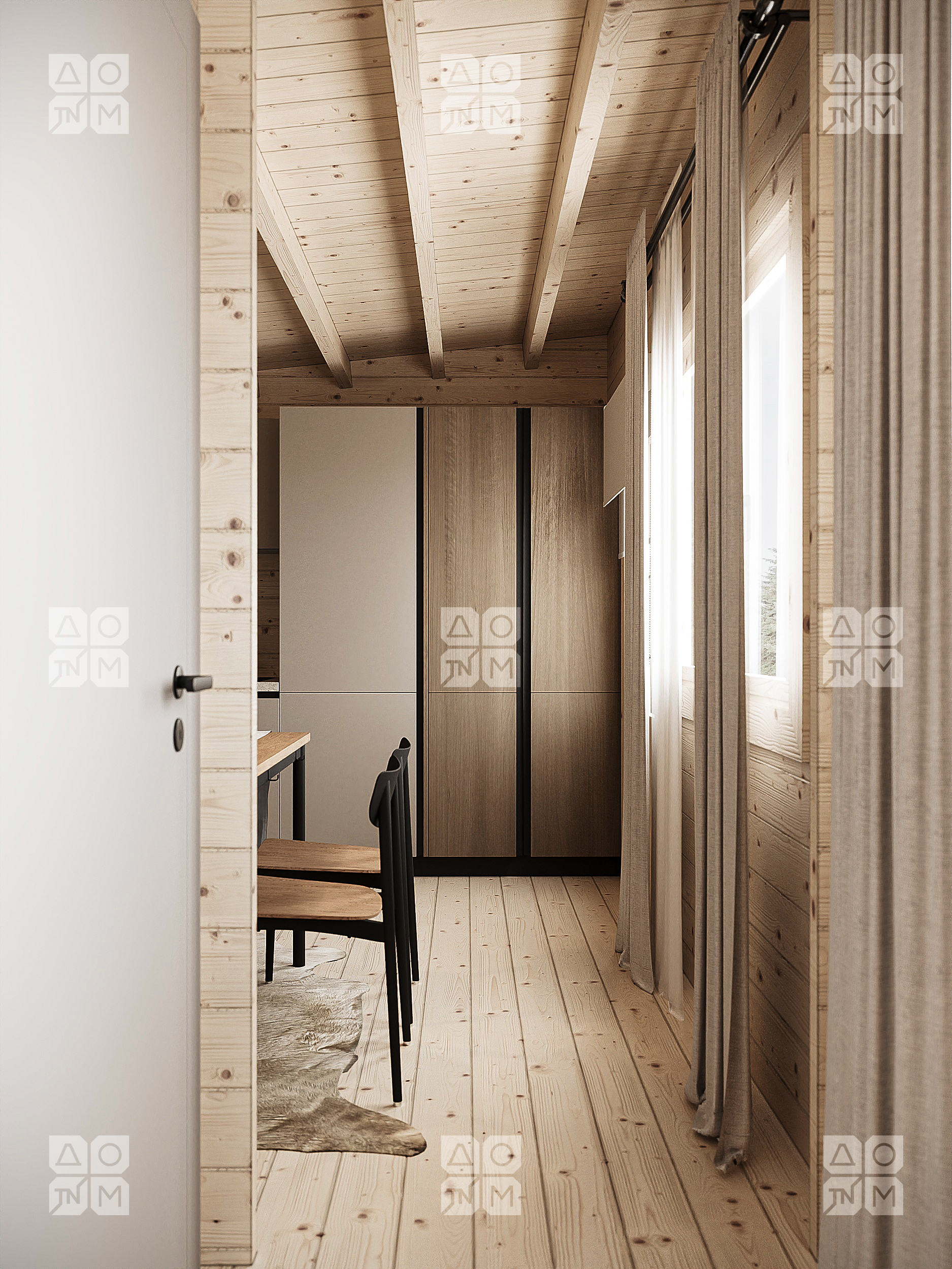 Баня 23 Комфорт (брус 44мм) ТН