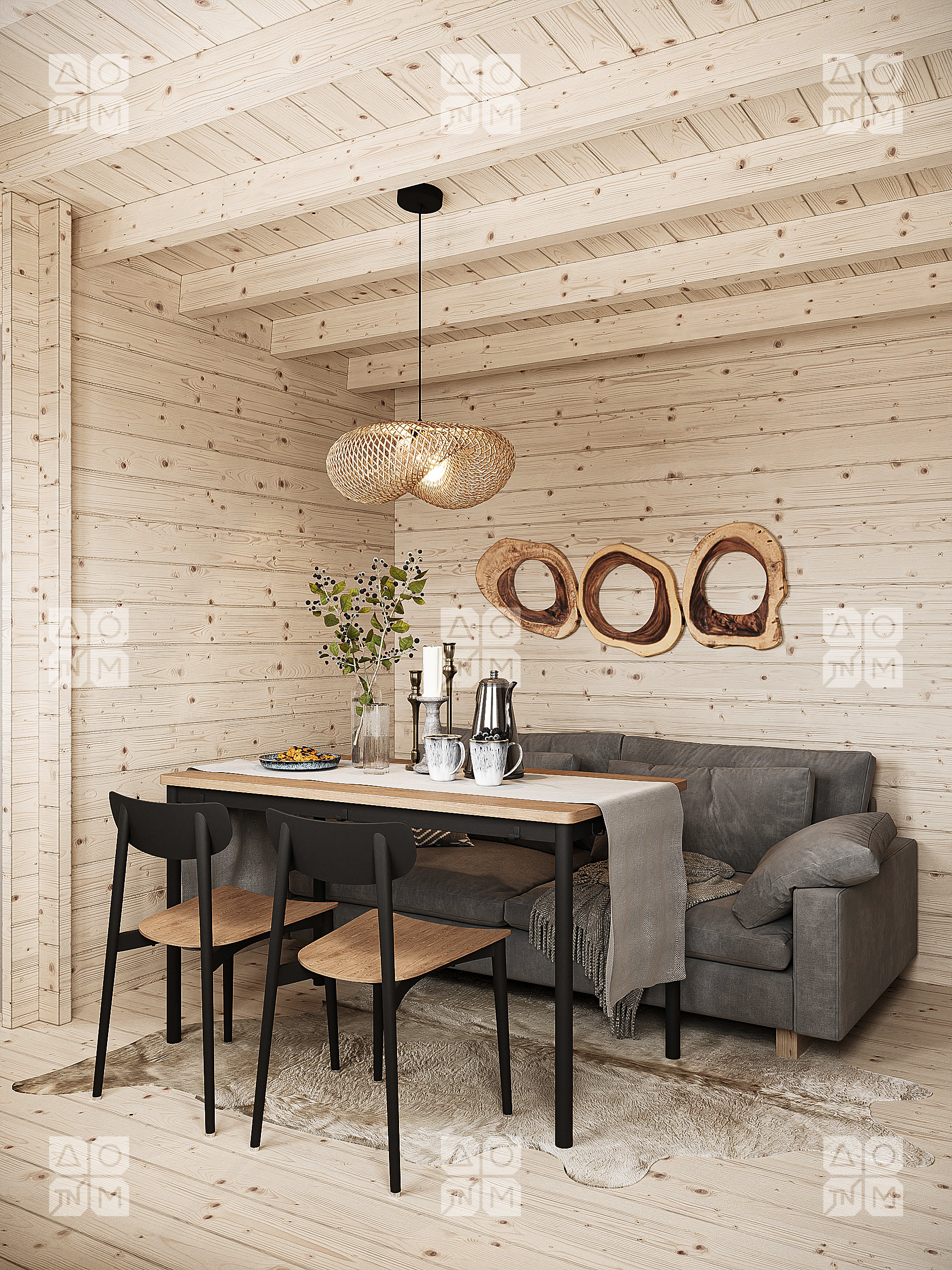 Баня 23 Стандарт (брус 44мм) ТН