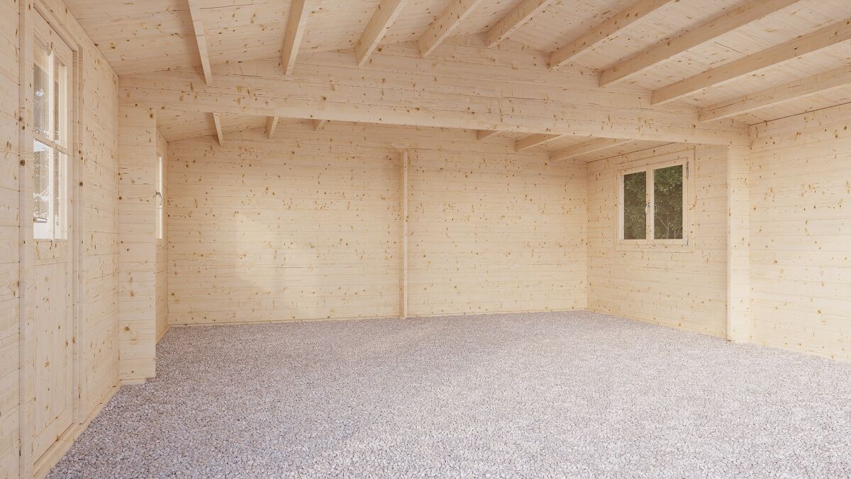 Гараж 32 Комфорт (брус 44 мм) ТН