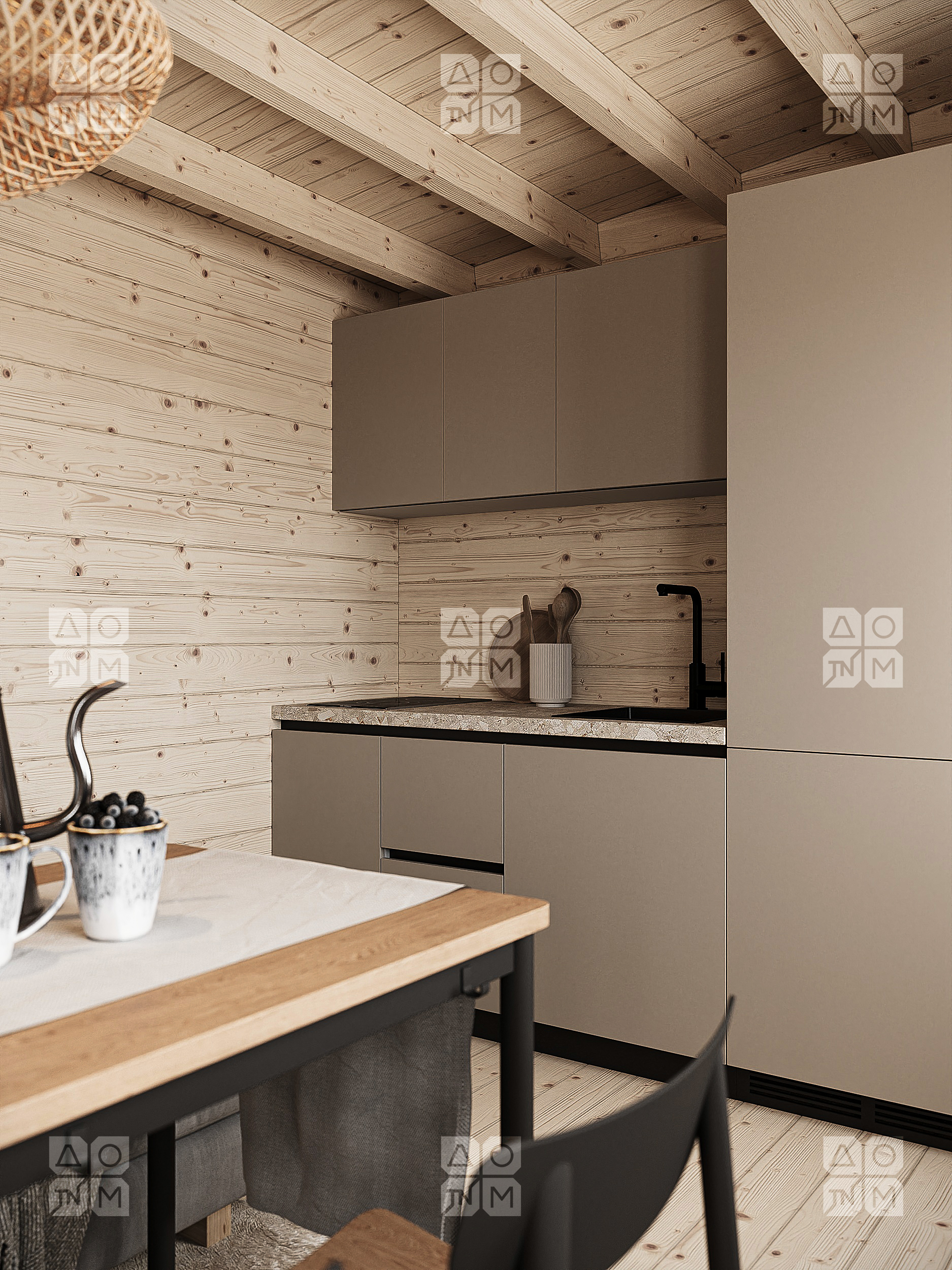 Баня 23 Стандарт (брус 44мм) ТН