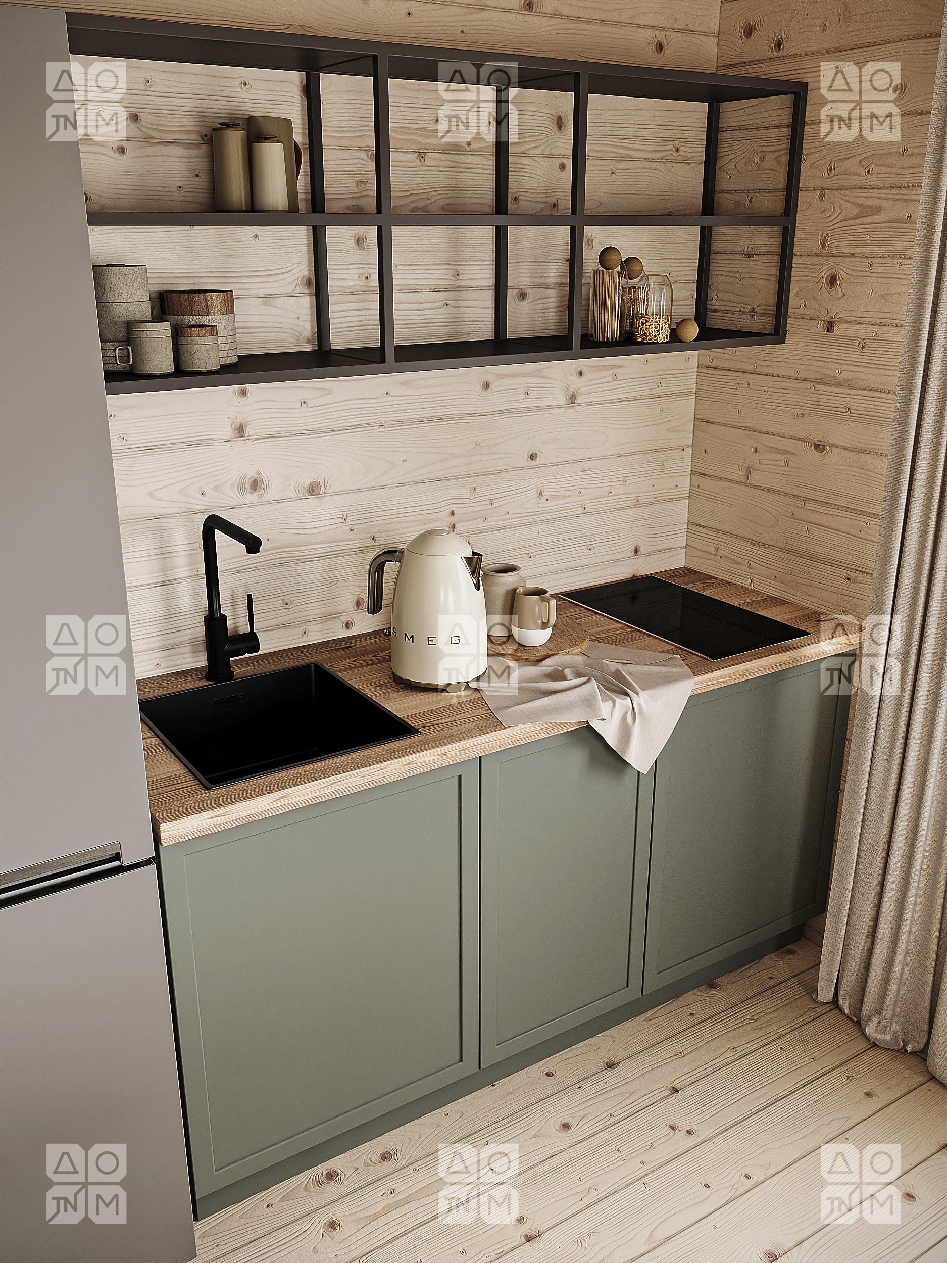 Баня 27 Комфорт (брус 44мм) ТН