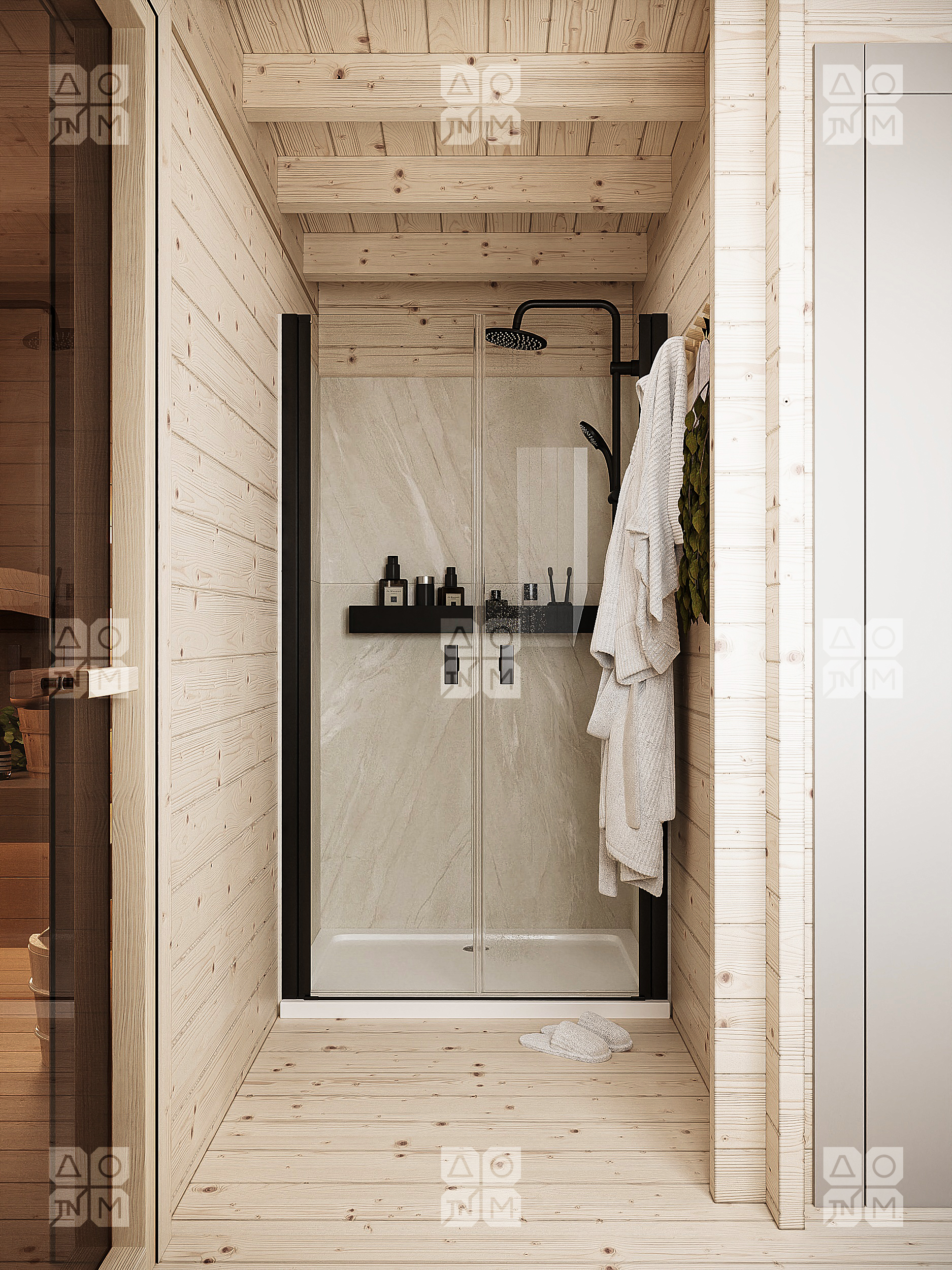 Баня 23 Стандарт (брус 44мм) ТН