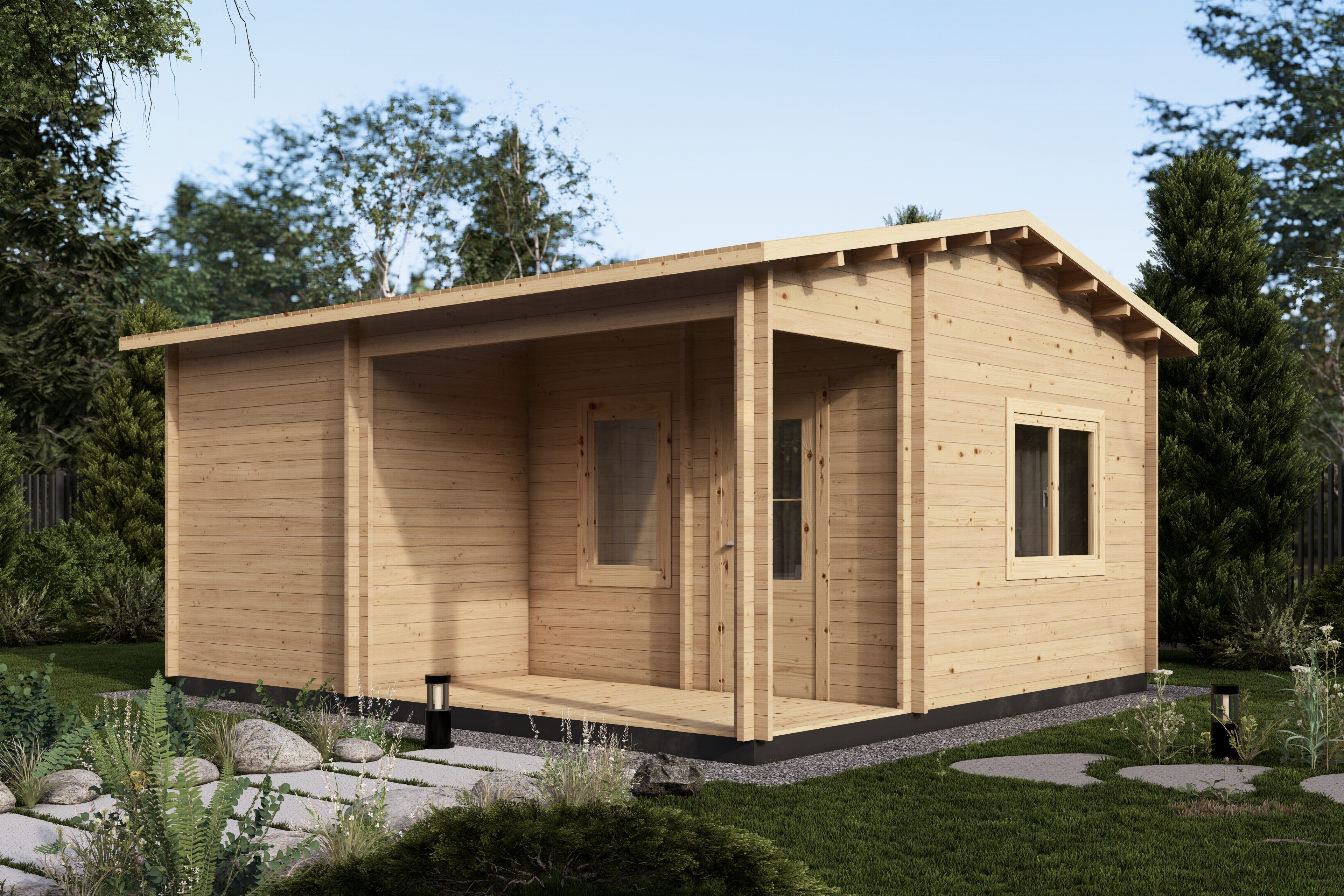 Баня 27 Стандарт (брус 44мм) ТН