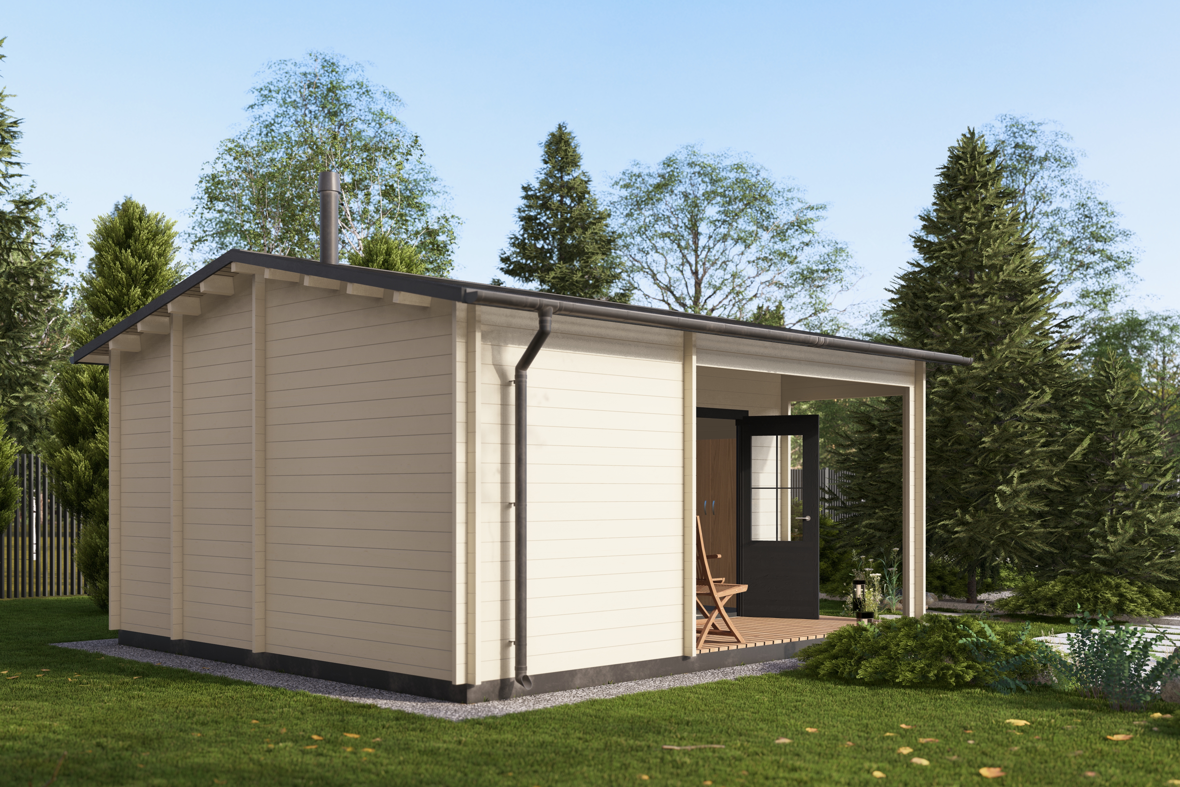 Баня 27 Стандарт (брус 44мм) ТН