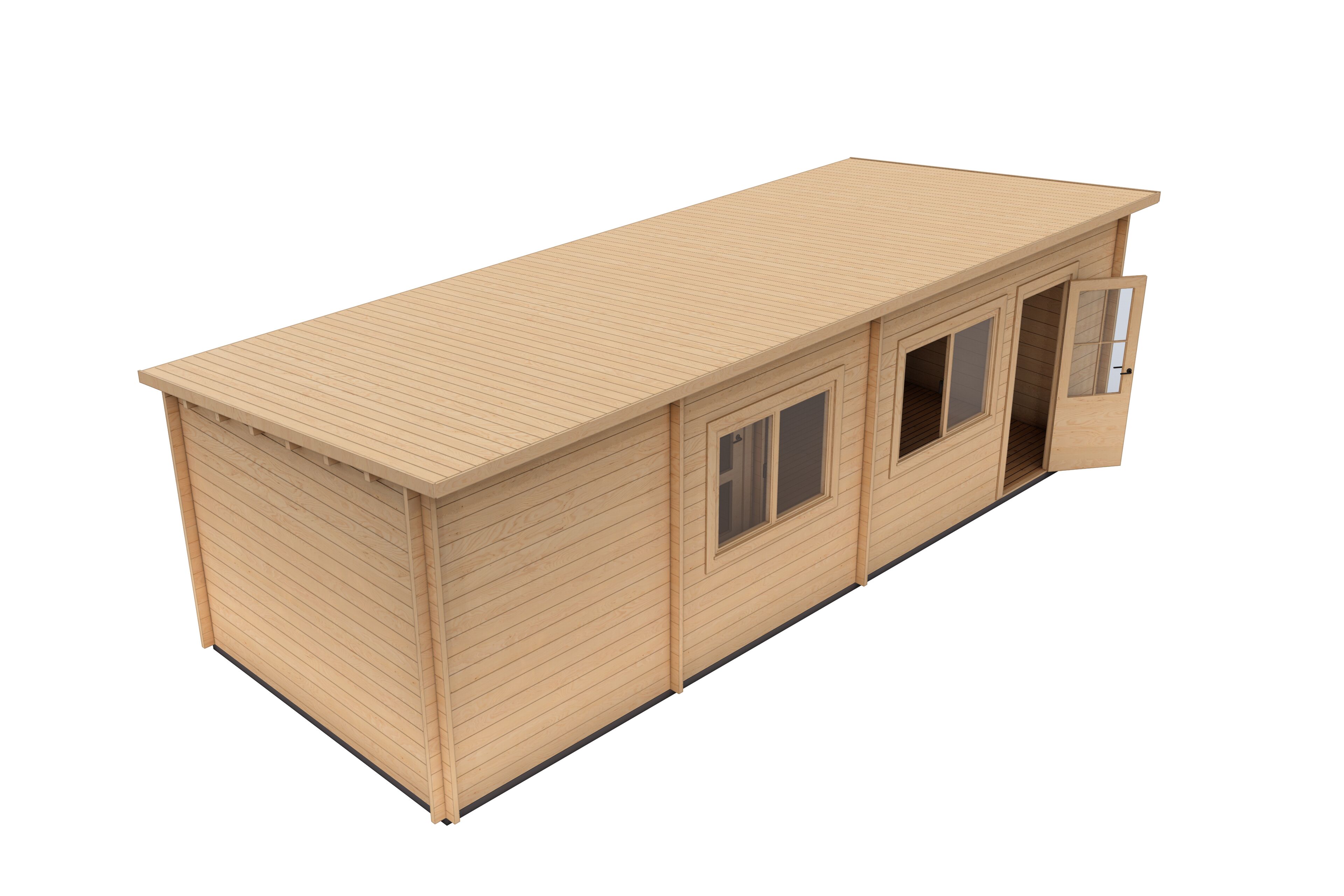 Баня 23 Стандарт (брус 44мм) ТН