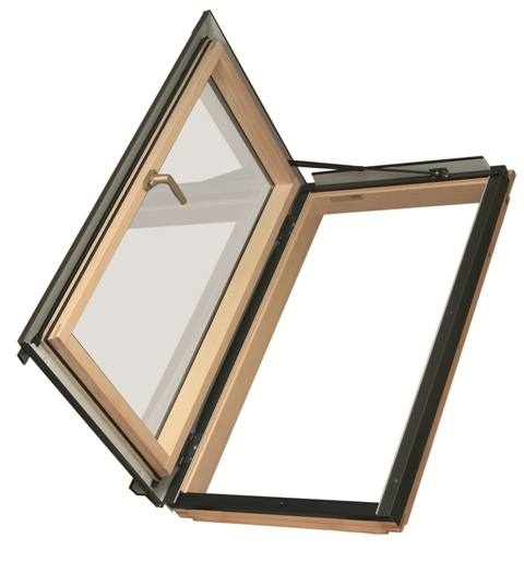 Мансардное распашное термоизоляционное окно Fakro (Факро) FWP U3 (левое или правое открывание) 78х118 см, Fakro FWP U3