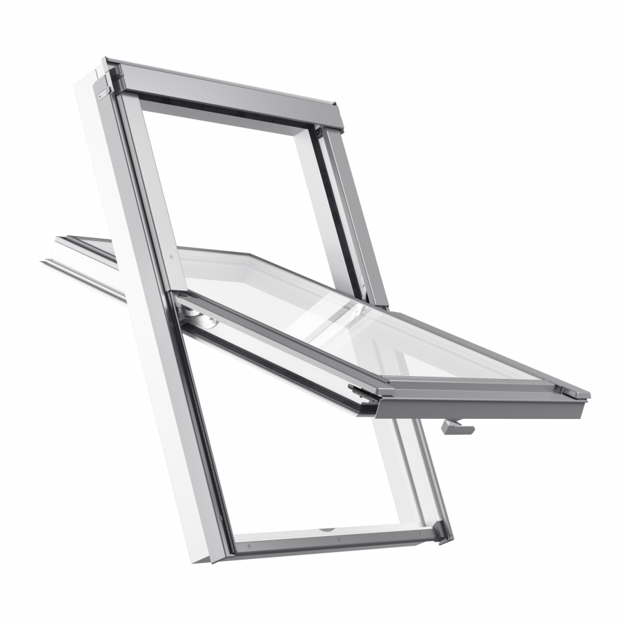RoofLITE APY M8A B900 PLUS 78х140см Окно мансардное ПВХ РуфЛАЙТ (ручка снизу), серый купить в Санкт-Петербурге RoofLITE APY M8A B900 PLUS 78х140см Окно мансардное ПВХ РуфЛАЙТ (ручка снизу), серый