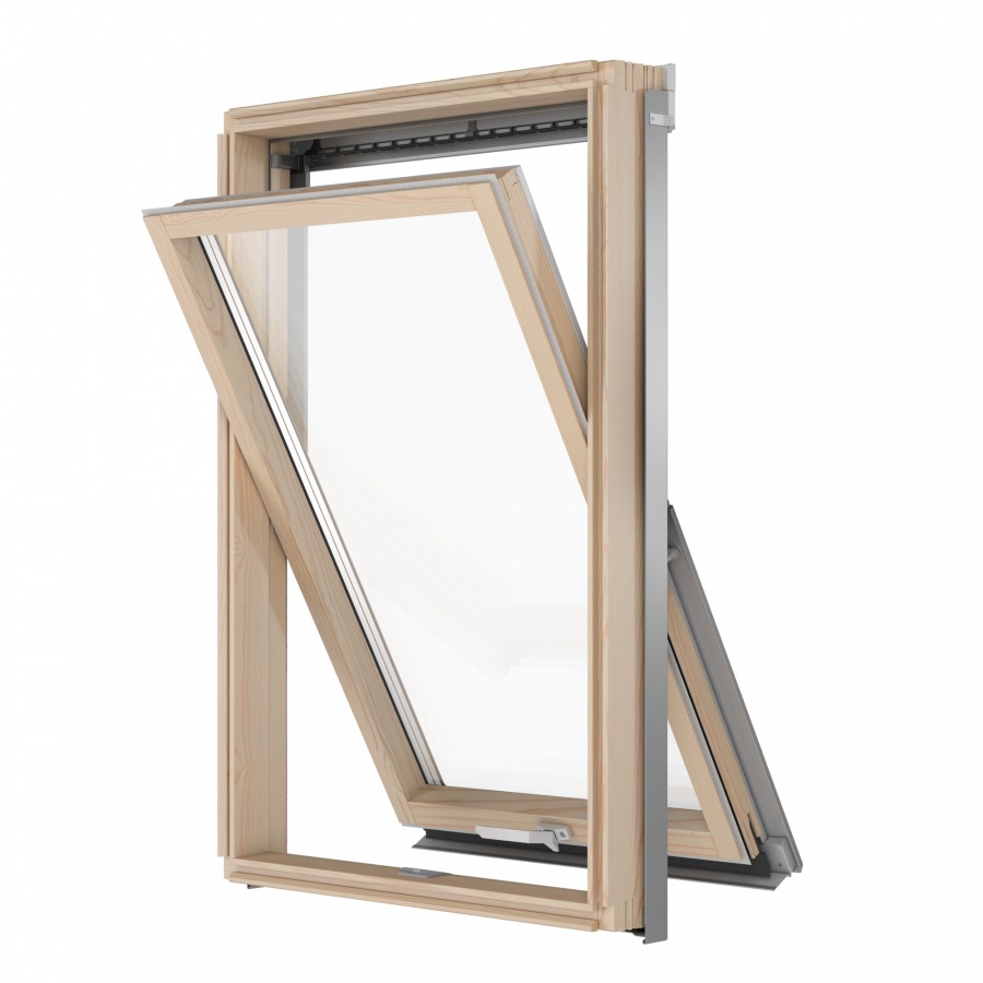 RoofLITE AAY C2A B1500 PLUS 55х78см Окно мансардное двухкамерное РуфЛАЙТ (ручка снизу), серый купить в Санкт-Петербурге RoofLITE AAY C2A B1500 PLUS 55х78см Окно мансардное двухкамерное РуфЛАЙТ (ручка снизу), серый