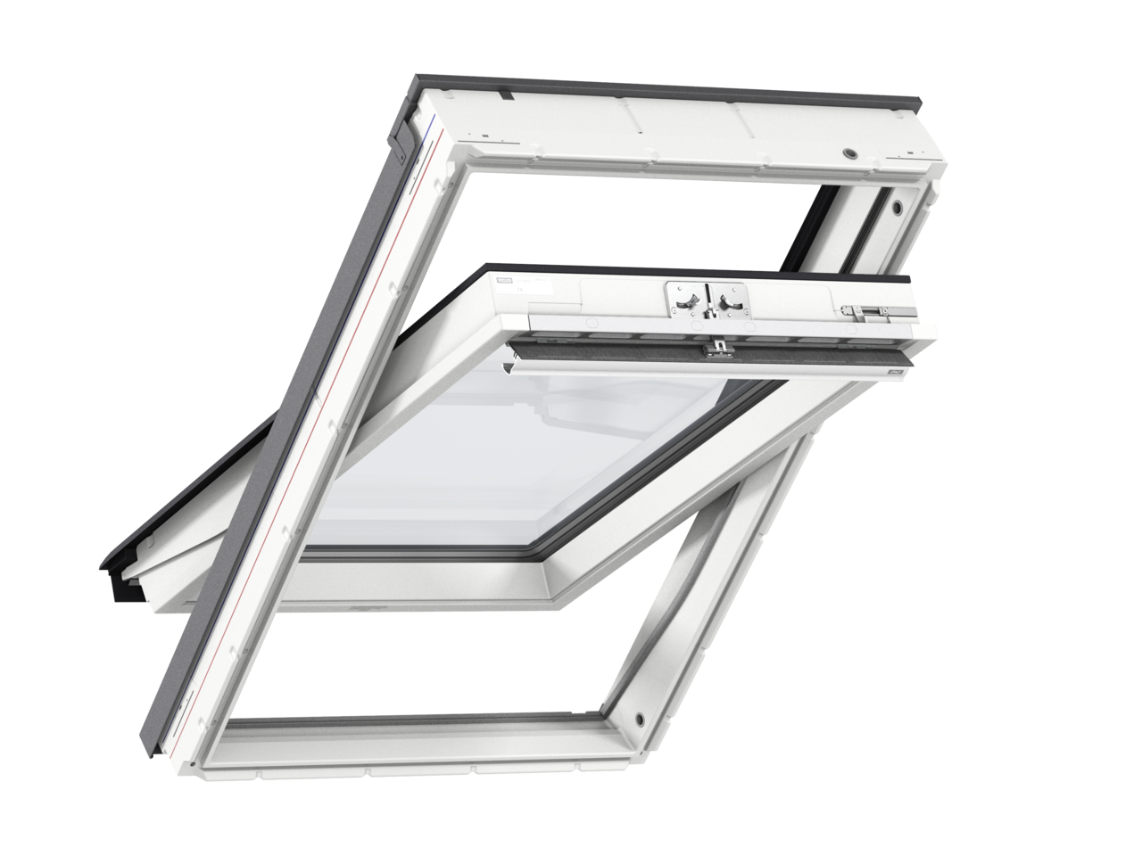 Мансардное двухкамерное белое окно Velux (Велюкс) GLU SK08 0061 114х140 см (ручка сверху), Деревянное мансардное окно в полиуретане с двухкамерным стеклопакетом GLU 0061 SK08 Окно 114*140 см, Velux купить в Санкт-Петербурге Мансардное двухкамерное белое окно Velux (Велюкс) GLU SK08 0061 114х140 см (ручка сверху), Деревянное мансардное окно в полиуретане с двухкамерным стеклопакетом GLU 0061 SK08 Окно 114*140 см, Velux
