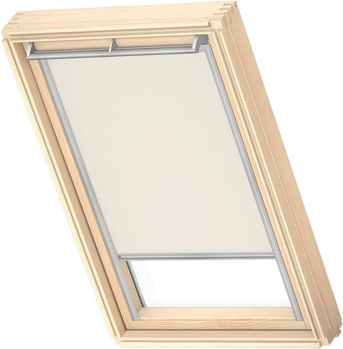 Штора блэкаут Velux DKL 1085 (светло-бежевый) MK08 78*140см Велюкс Сиеста, Затемняющая штора 