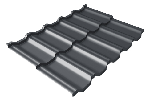 Металлочерепица Kvinta Uno Rooftop Matte, Металлочерепица GL Kvinta Uno 0.50мм 7024 (темно-серый) Rooftop Matte 0720мм купить в Санкт-Петербурге Металлочерепица Kvinta Uno Rooftop Matte, Металлочерепица GL Kvinta Uno 0.50мм 7024 (темно-серый) Rooftop Matte 0720мм