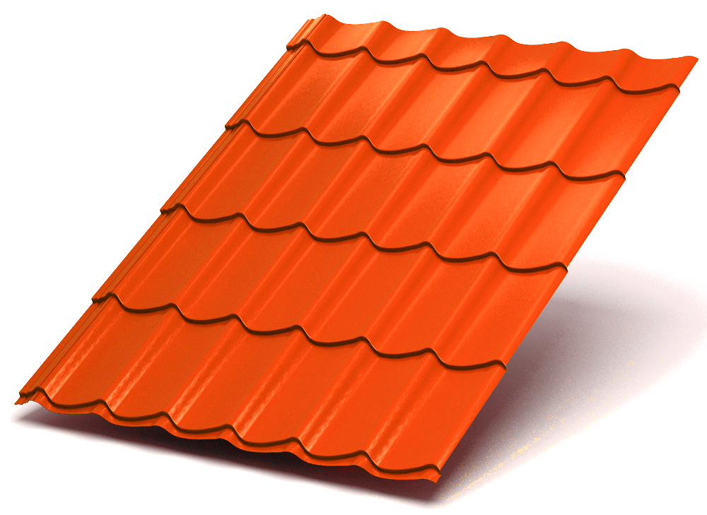 металлочерепица roof expert полиэстер