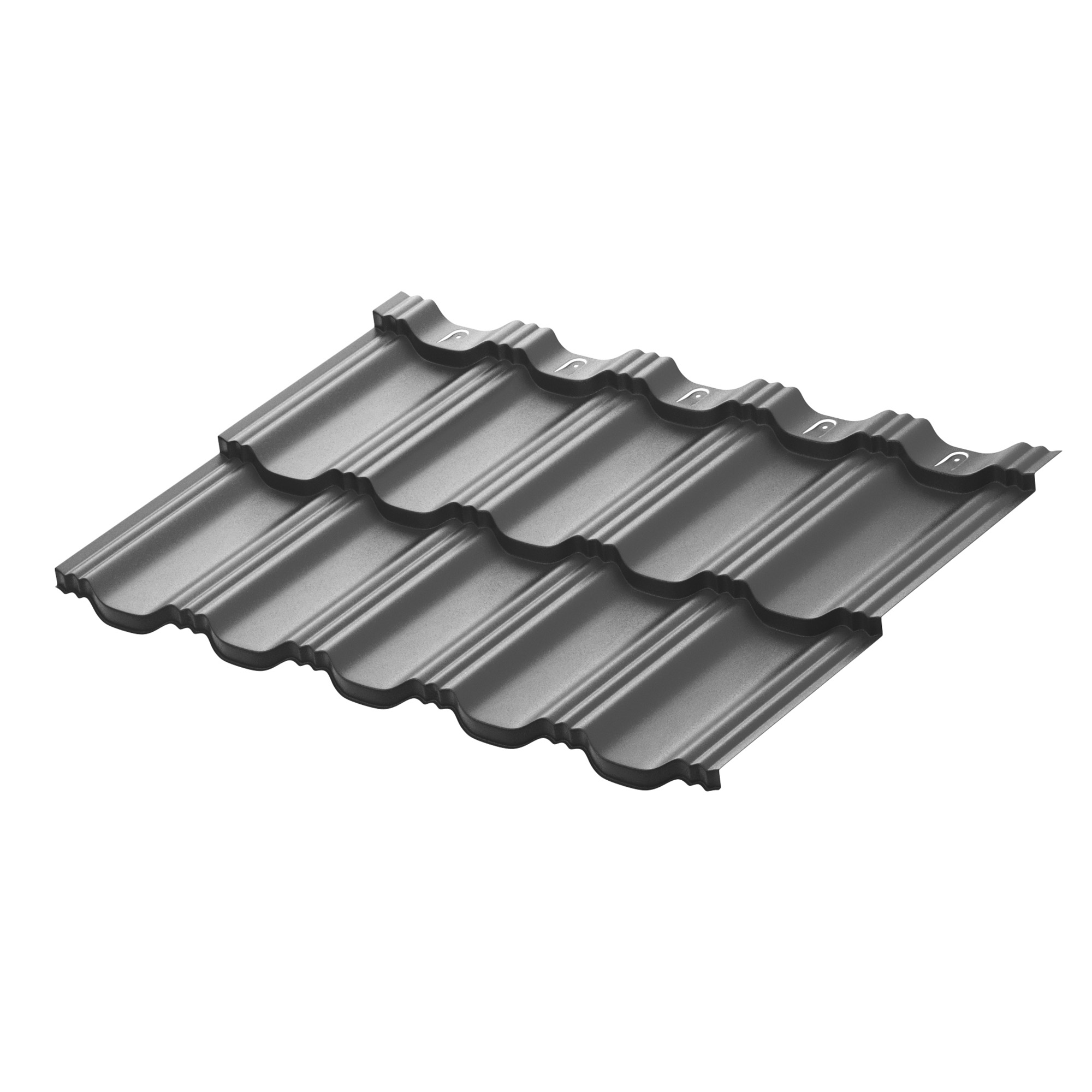 М/черепица модульная aquAsystem Гетеборг XXL 0.50мм Rooftop Бархат Zn180 1205х865мм, 7024 (тёмно-серый) купить в Санкт-Петербурге М/черепица модульная aquAsystem Гетеборг XXL 0.50мм Rooftop Бархат Zn180 1205х865мм, 7024 (тёмно-серый)