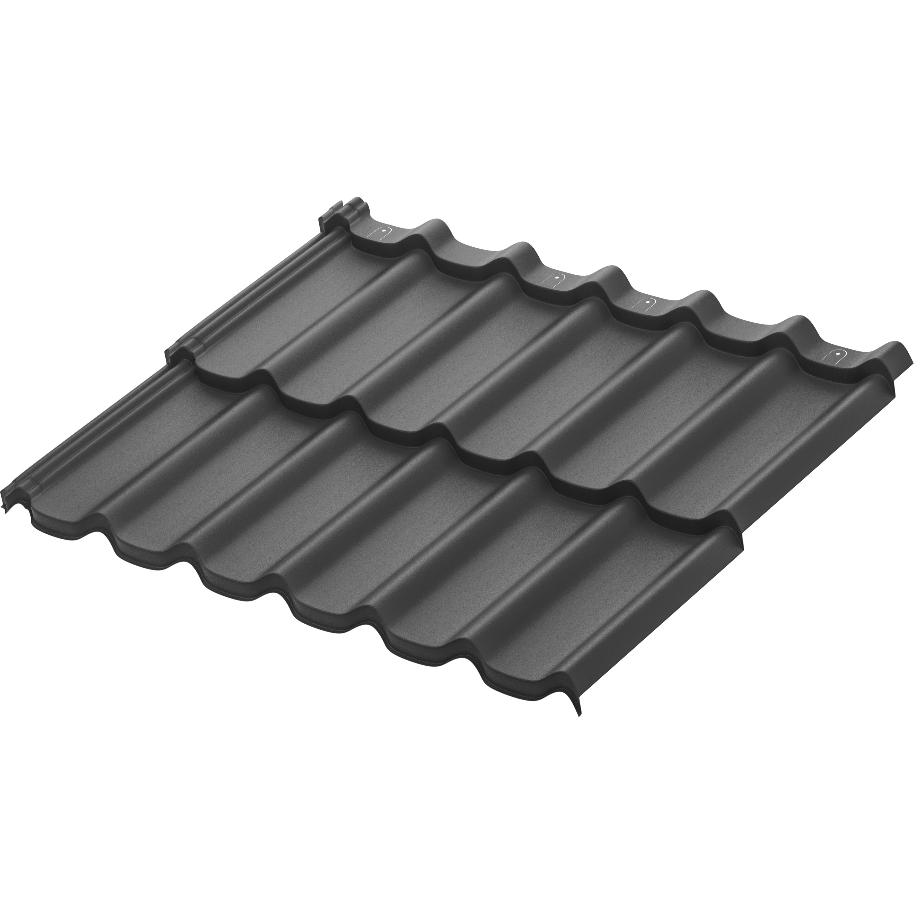 М/черепица модульная aquAsystem Стокгольм XXL 0.50мм Rooftop Бархат Zn180 1185х875мм, 7016 (графит) купить в Санкт-Петербурге М/черепица модульная aquAsystem Стокгольм XXL 0.50мм Rooftop Бархат Zn180 1185х875мм, 7016 (графит)