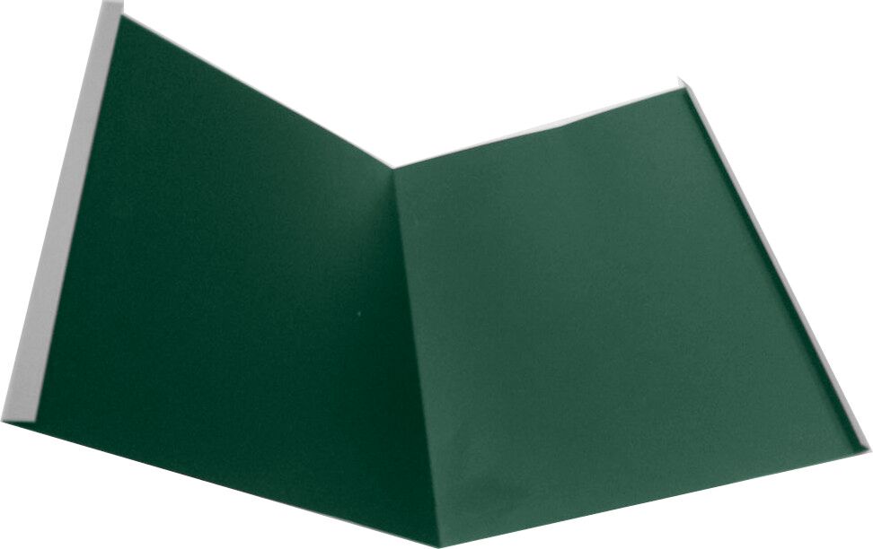 Ендова PE 0,45мм, МЧ Ендова ТХ 0.45мм 6005 (темно-зеленый) ПЭ {297x297} 2м