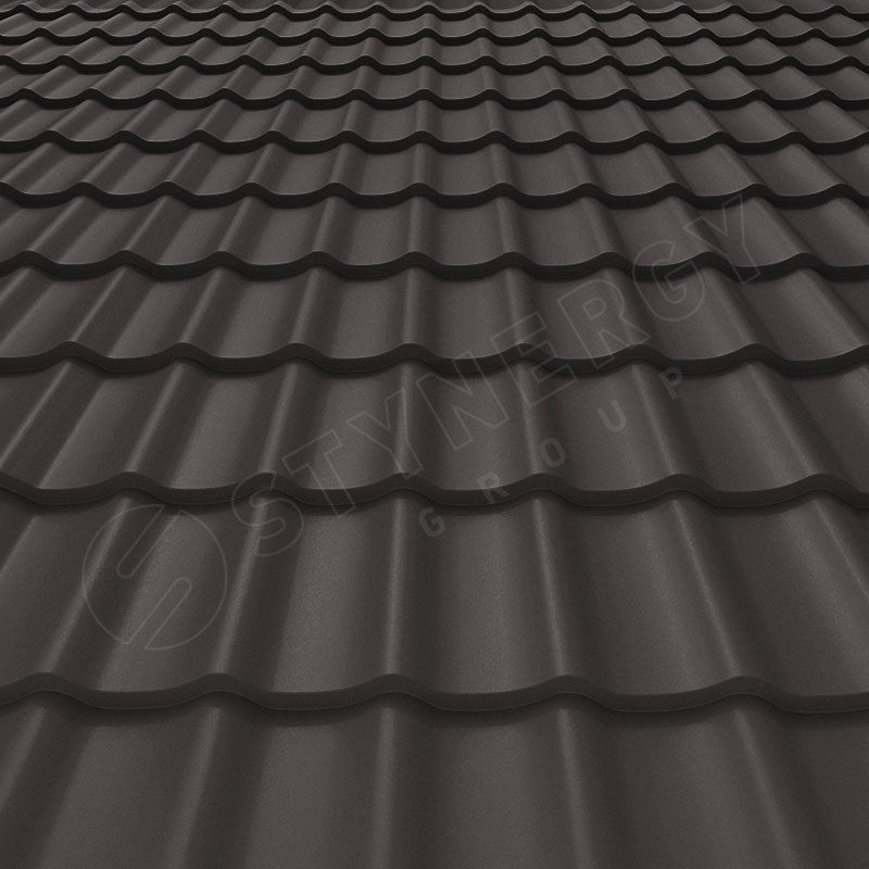 Профиль волнообразный - KGRAPHITE45 (Графит45 ), Профиль волнообразный Stynergy K 0.45мм RR32 (темно-коричневый) Graphite45 {длины по спецификации} купить в Санкт-Петербурге Профиль волнообразный - KGRAPHITE45 (Графит45 ), Профиль волнообразный Stynergy K 0.45мм RR32 (темно-коричневый) Graphite45 {длины по спецификации}