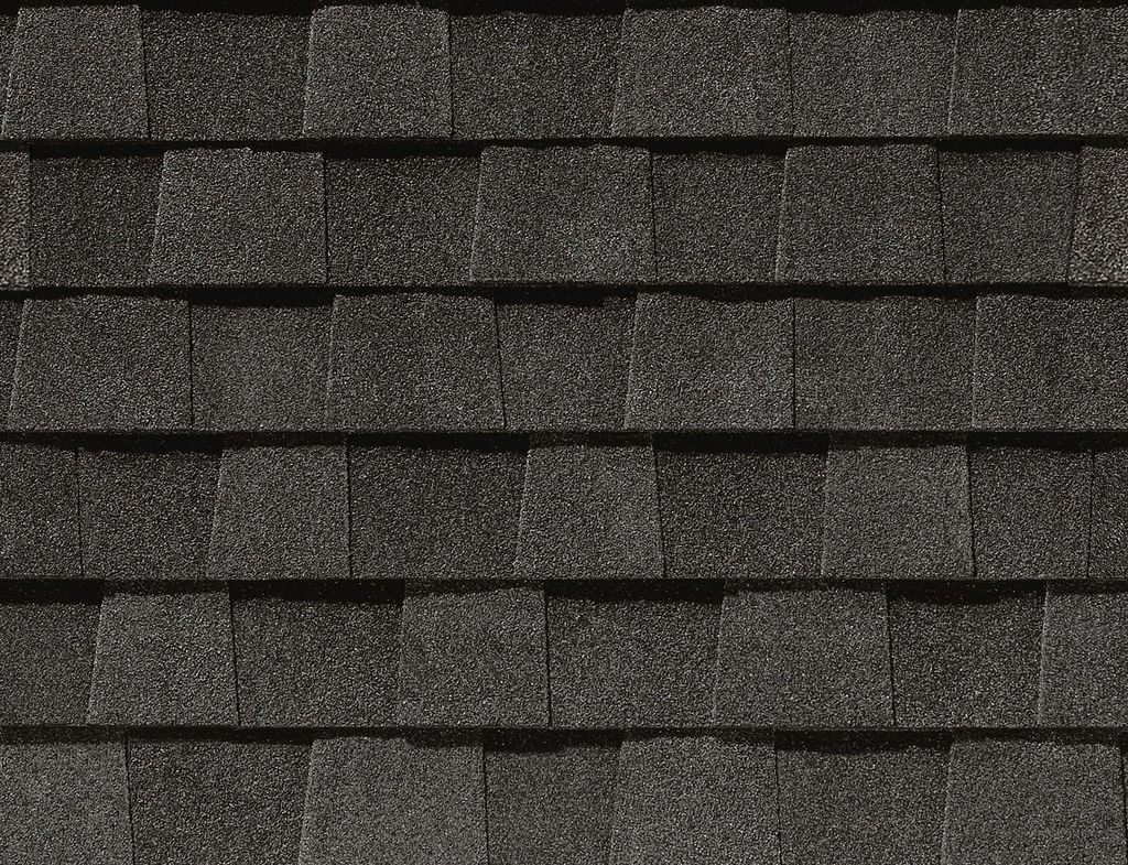 Гибкая черепица CertainTeed Landmark, Moire Black