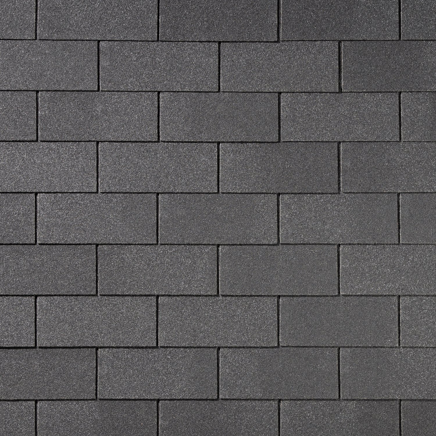 Гибкая черепица Quiet tile Brick серый 3м2, серый