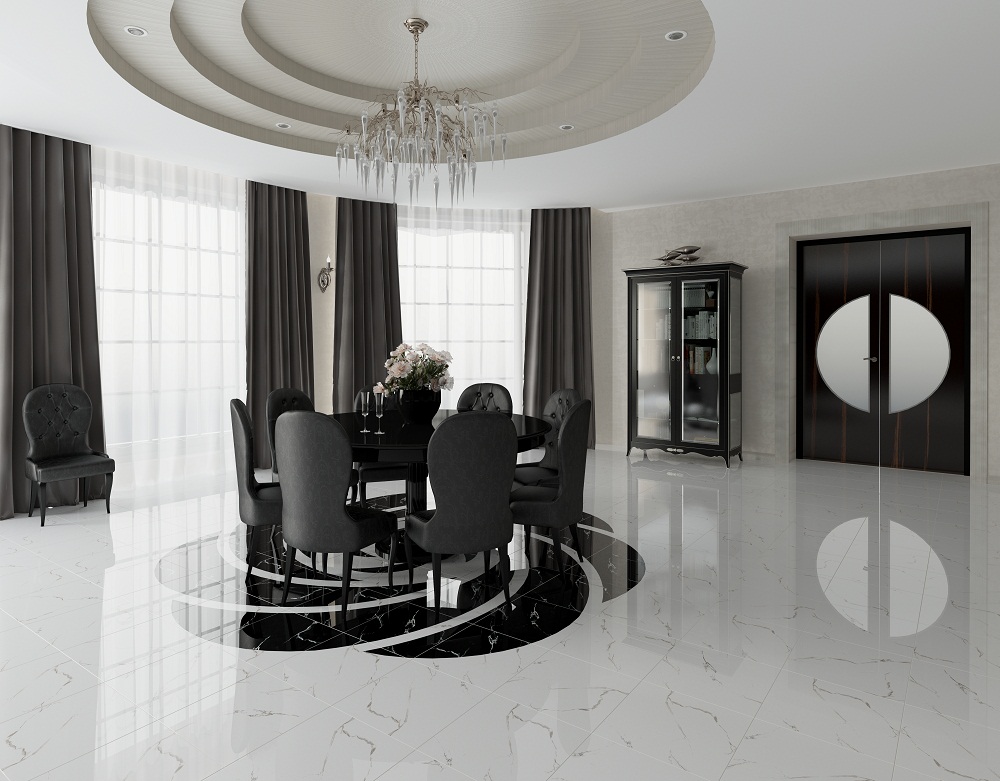Керамогранит Classic Marble белоснежный глянцевый купить в Санкт-Петербурге Керамогранит Classic Marble белоснежный глянцевый