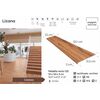 Ступень фронтальная Peldano Recto Lizana Cerezo 33х120х1.2см матовая 2шт/уп Exagres купить в Санкт-Петербурге