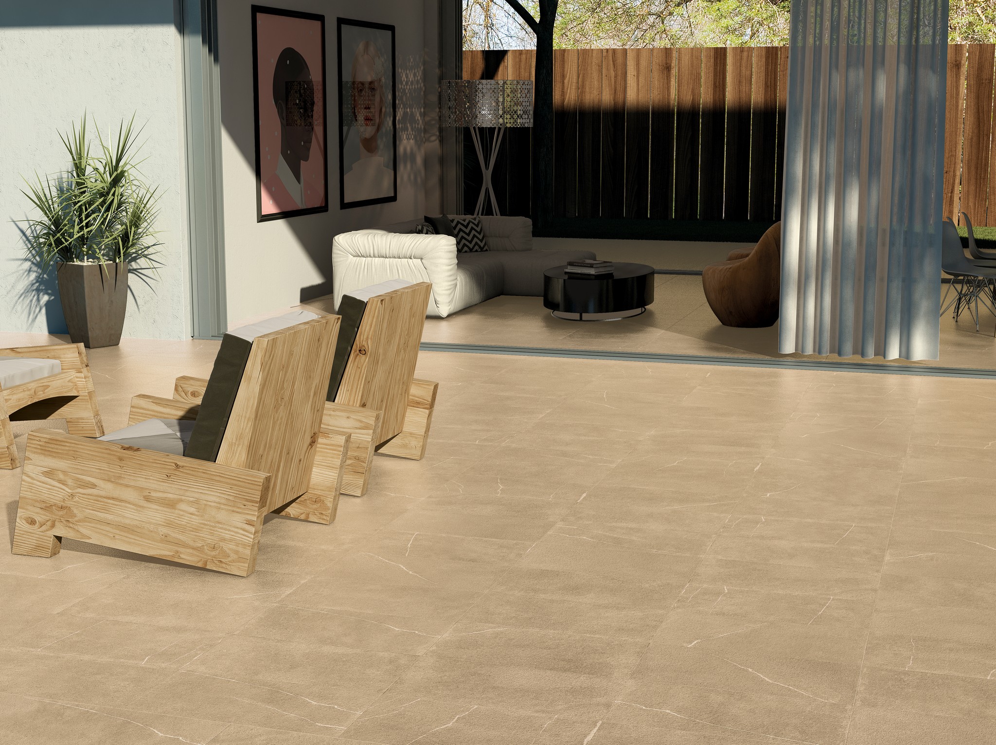 Ступень фронтальная Peldano Florentino Albaroc Boal 33х33х1.3 матовая Exagres