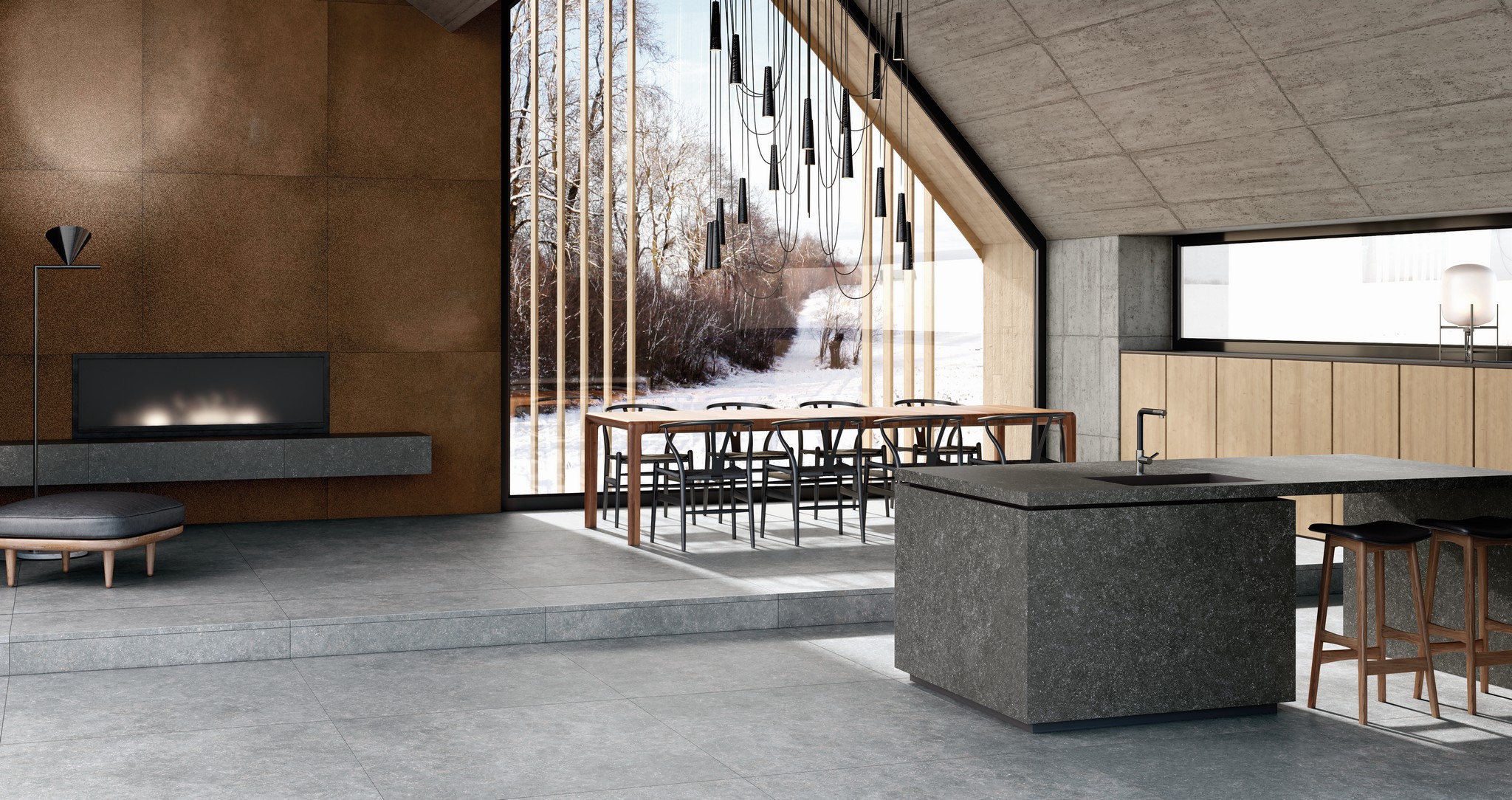 Ступень фронтальная Peldano Fiorentino Ardenas Gris 33х33х1.3 антислип 4шт/упак Exagres купить в Москве Ступень фронтальная Peldano Fiorentino Ardenas Gris 33х33х1.3 антислип 4шт/упак Exagres
