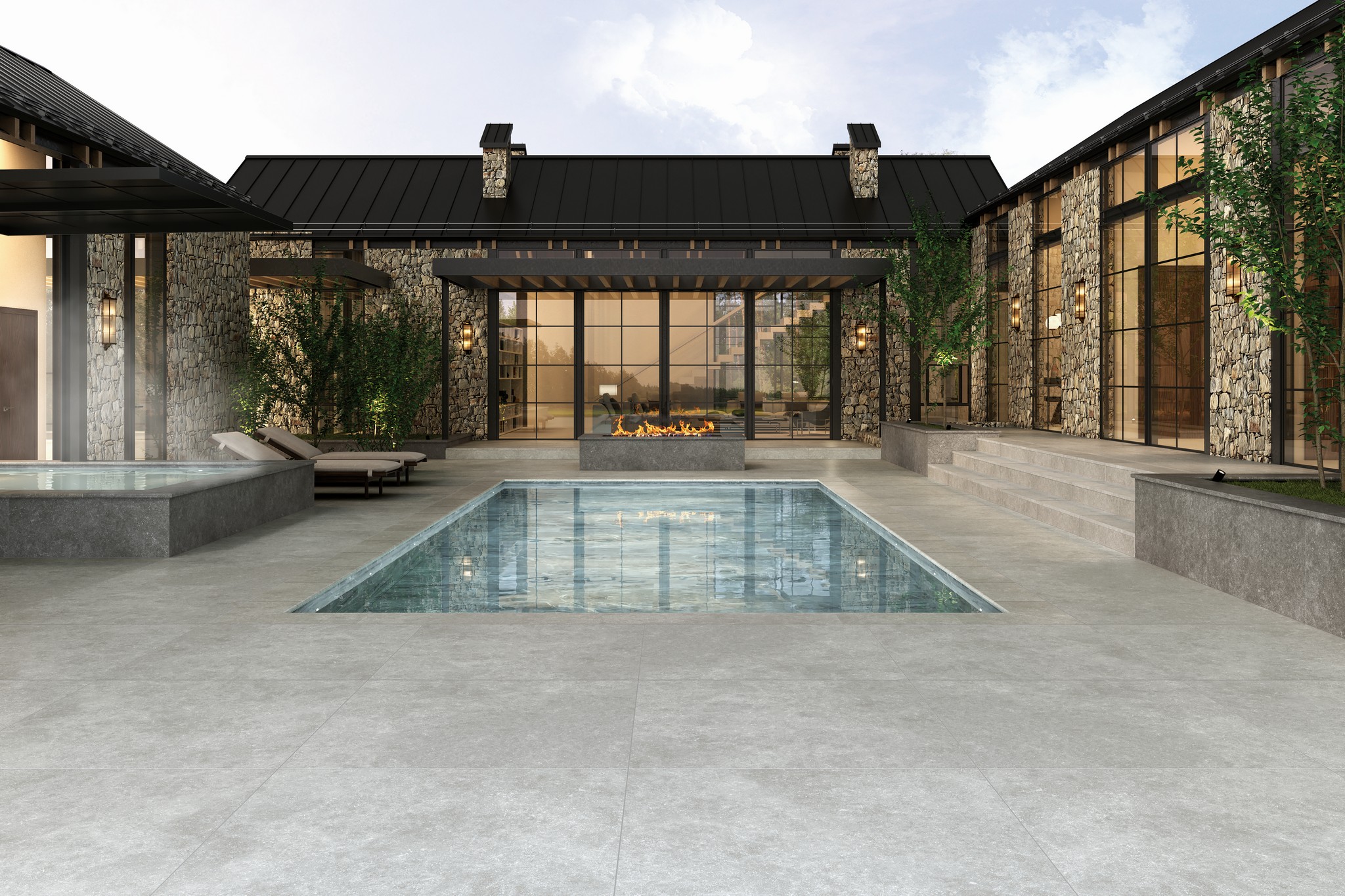 Ступень угловая Cartabon Florentino Ardenas Gris 33х33х1.4 антислип шт/упак Exagres купить в Москве Ступень угловая Cartabon Florentino Ardenas Gris 33х33х1.4 антислип шт/упак Exagres