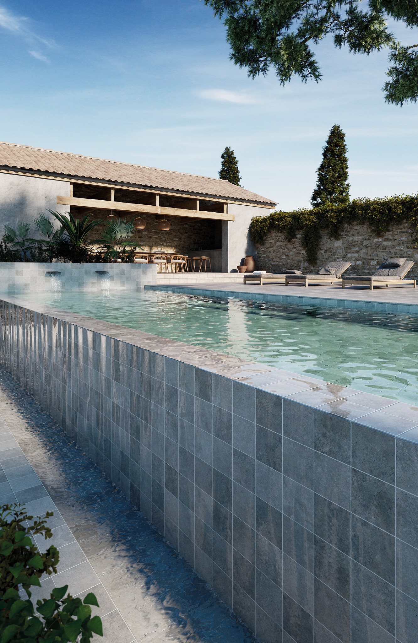 Ступень угловая Cartabon Florentino Provenza Grigio 33х33х1.4 антислип 1шт/упак Exagres