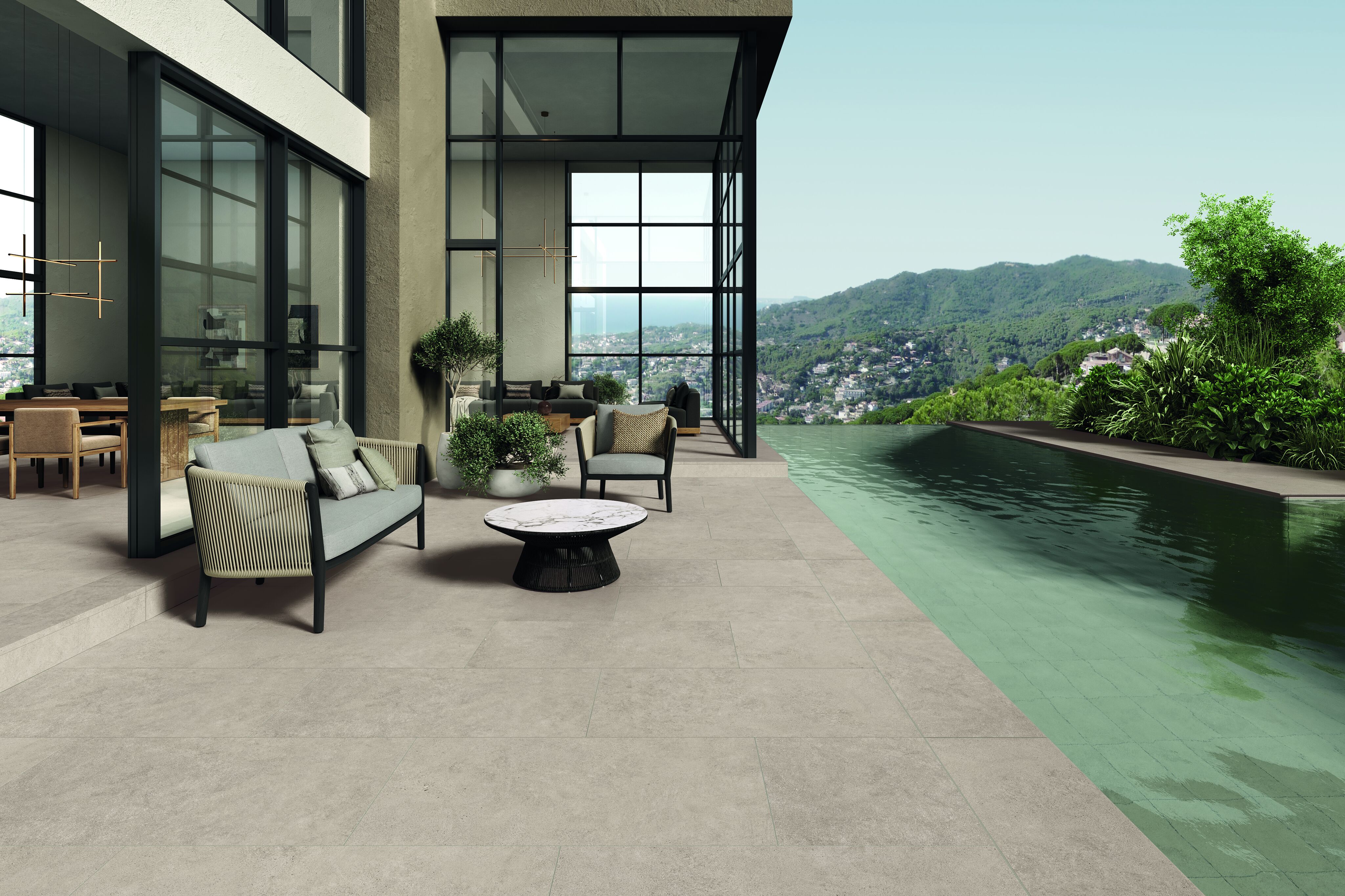 Ступень угловая Cartabon Florentino Essenza Creta С3 33х33х1.4см антислип 1шт/уп Exagres