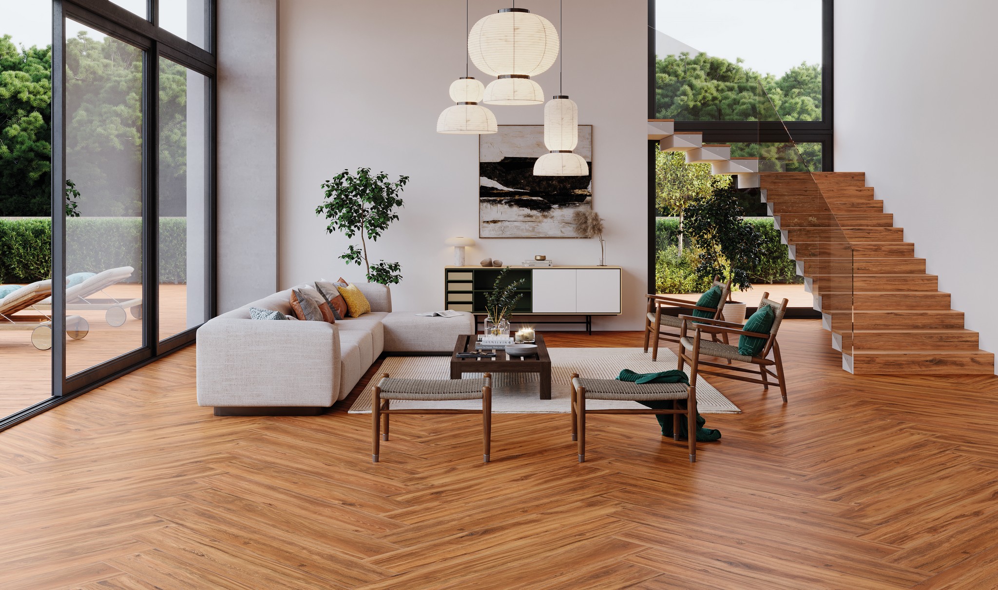 Плитка напольная клинкерная Lizana Cerezo 14.5х120х0.9см матовая 4шт/0.695м2/уп Exagres