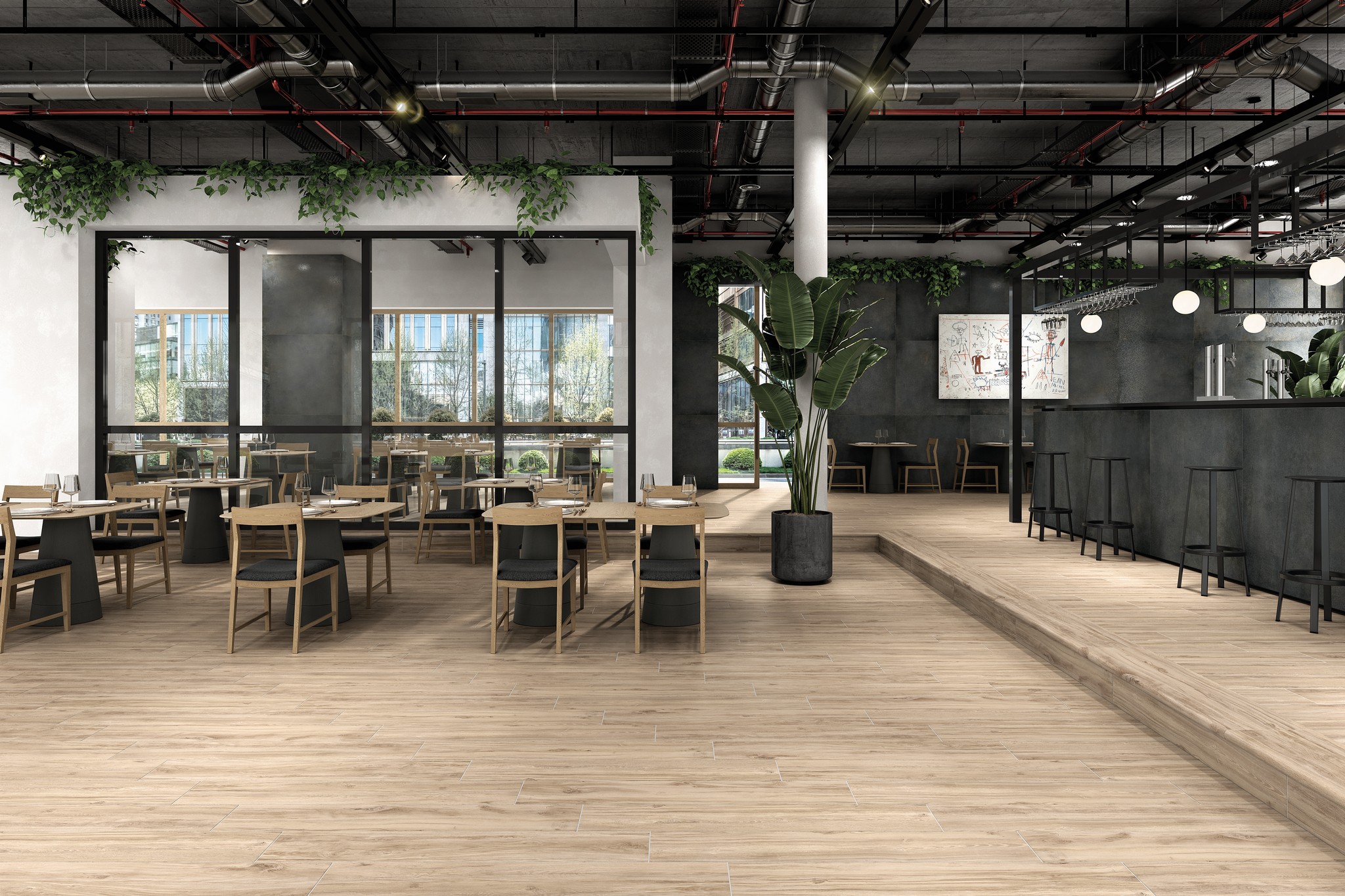 Плитка напольная клинкерная Lizana Haya 25х150х0.9см матовая 3шт/1.12м2/уп Exagres