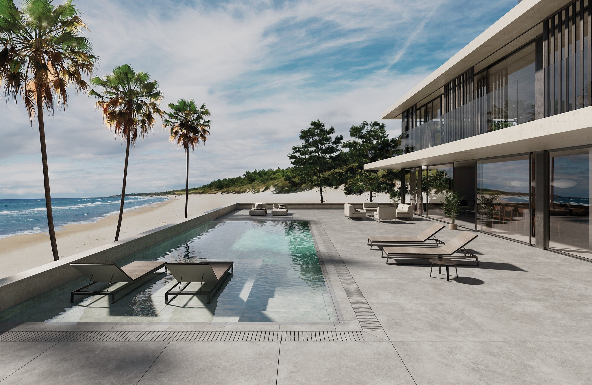 Ступень угловая Cartabon Florentino Provenza Grigio 33х33х1.4 антислип 1шт/упак Exagres