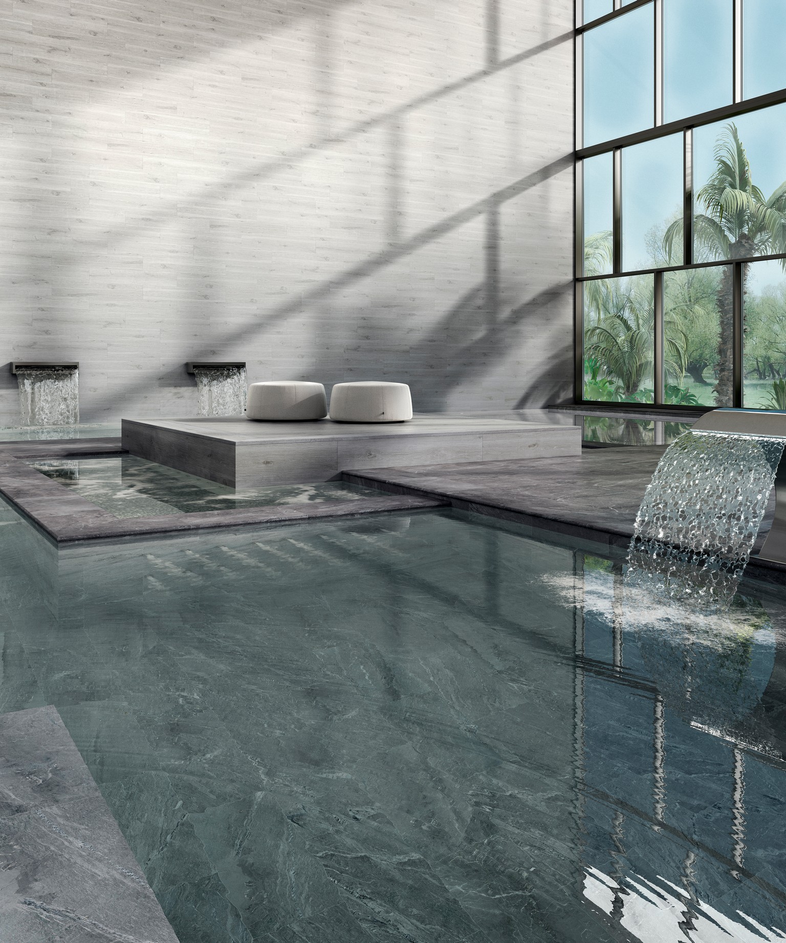 Напольная плитка Imperial Ceniza 60х120х1.1 матовая Exagres