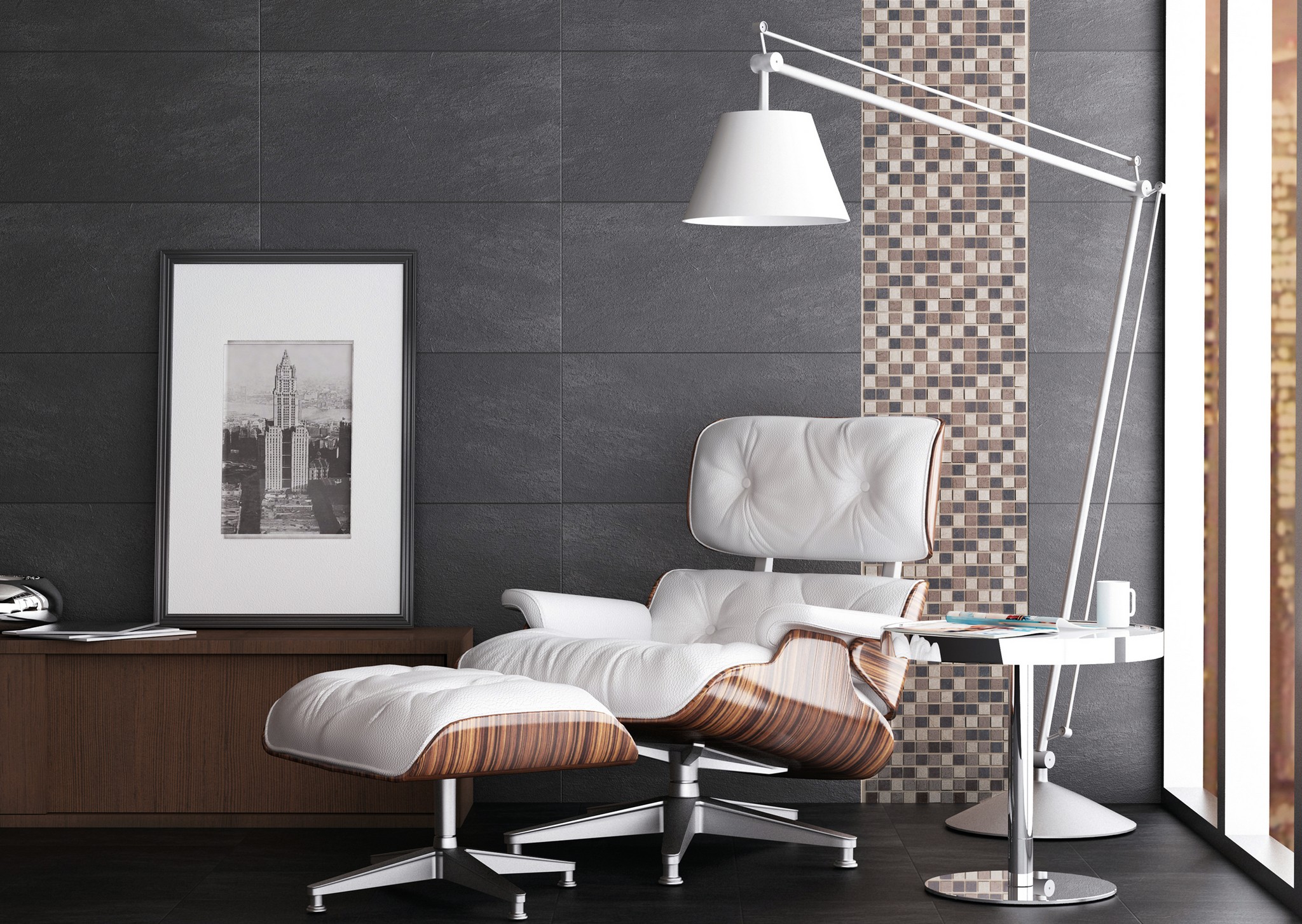 Ступень фронтальная Vierteaguas Meditarraneo Grafito 12х33х3х1.2 матовый 16шт/упак Exagres