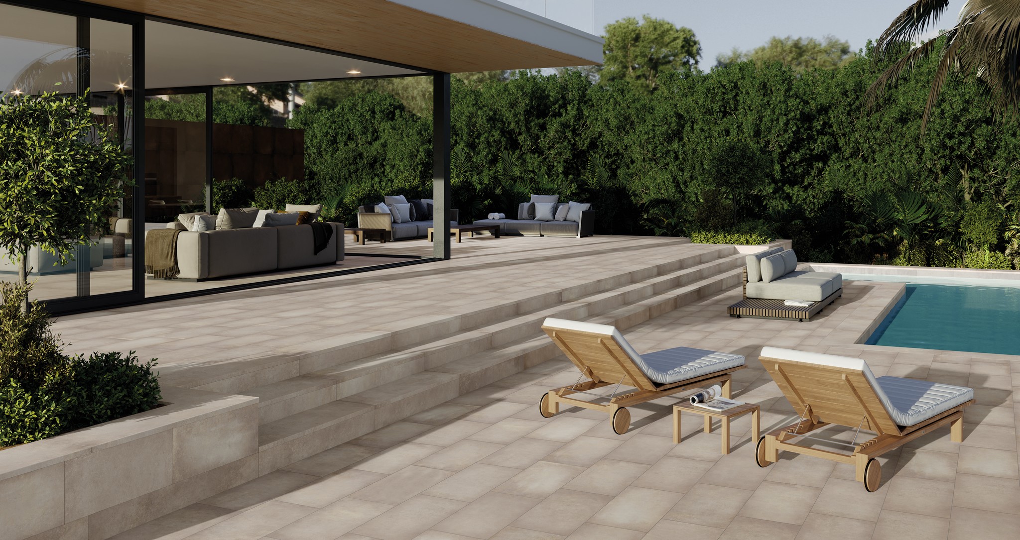 Плитка напольная клинкерная Cosmos Venus С1 60х120х0.92см матовая 2шт/1.44м2/уп Exagres