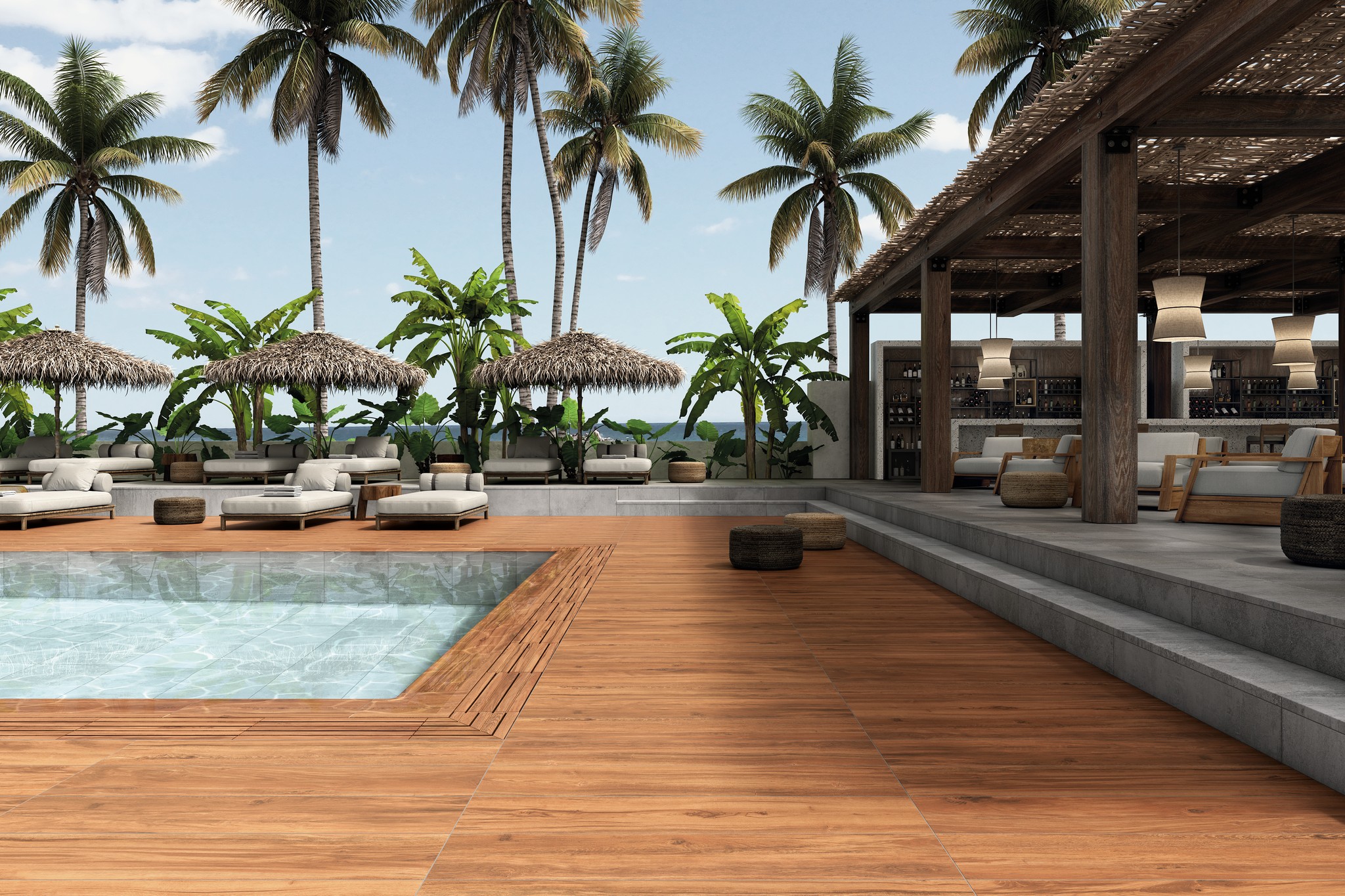 Плитка напольная клинкерная Lizana Cerezo 14.5х120х0.9см матовая 4шт/0.695м2/уп Exagres