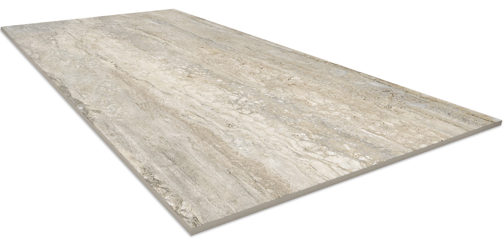 Плитка напольная клинкерная Marbles Travertino С1 60х120х0.92см матовая 2шт/1.44м2/уп Exagres, Travertino