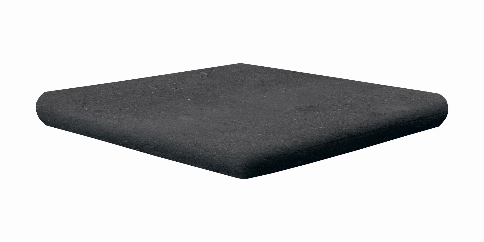 Ступень угловая Cartabon Florentino Portland Black 33х33х1.4 антислип 1шт/упак Exagres, Black