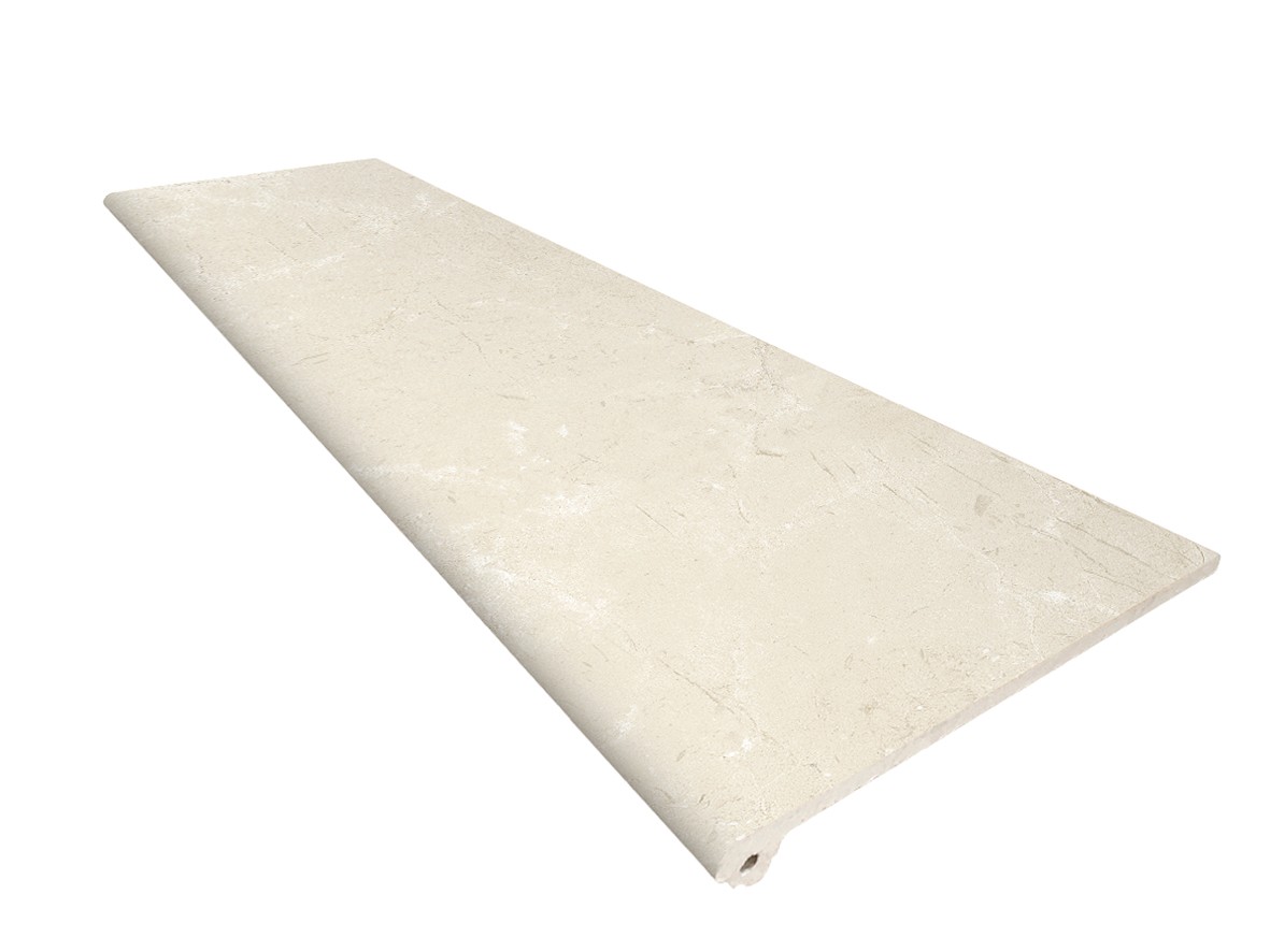 Ступень фронтальная Peldano Florentino Marbles Crema Marfil 33х120х1.2 матовая Exagres, Crema Marfil
